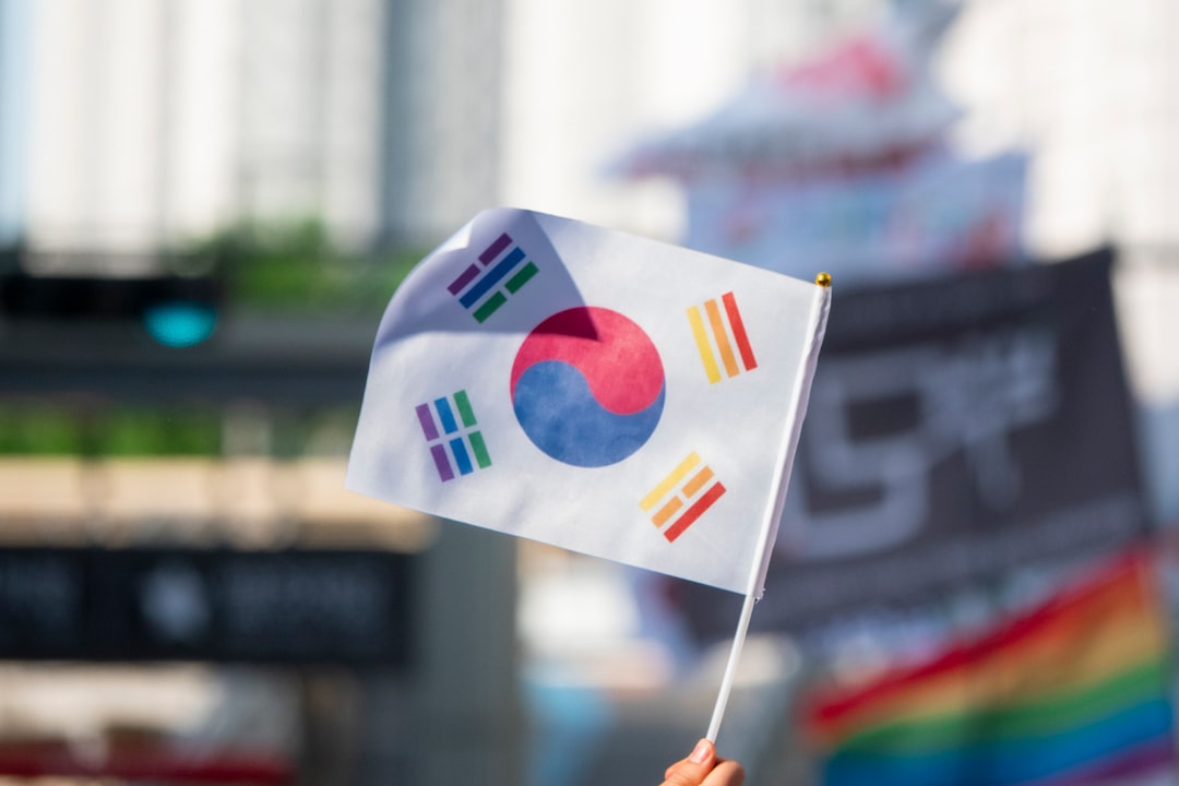 Photo Korean flag