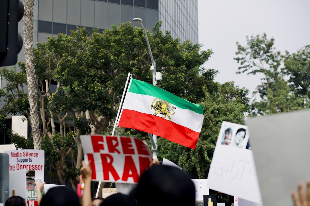 Photo iranian flag